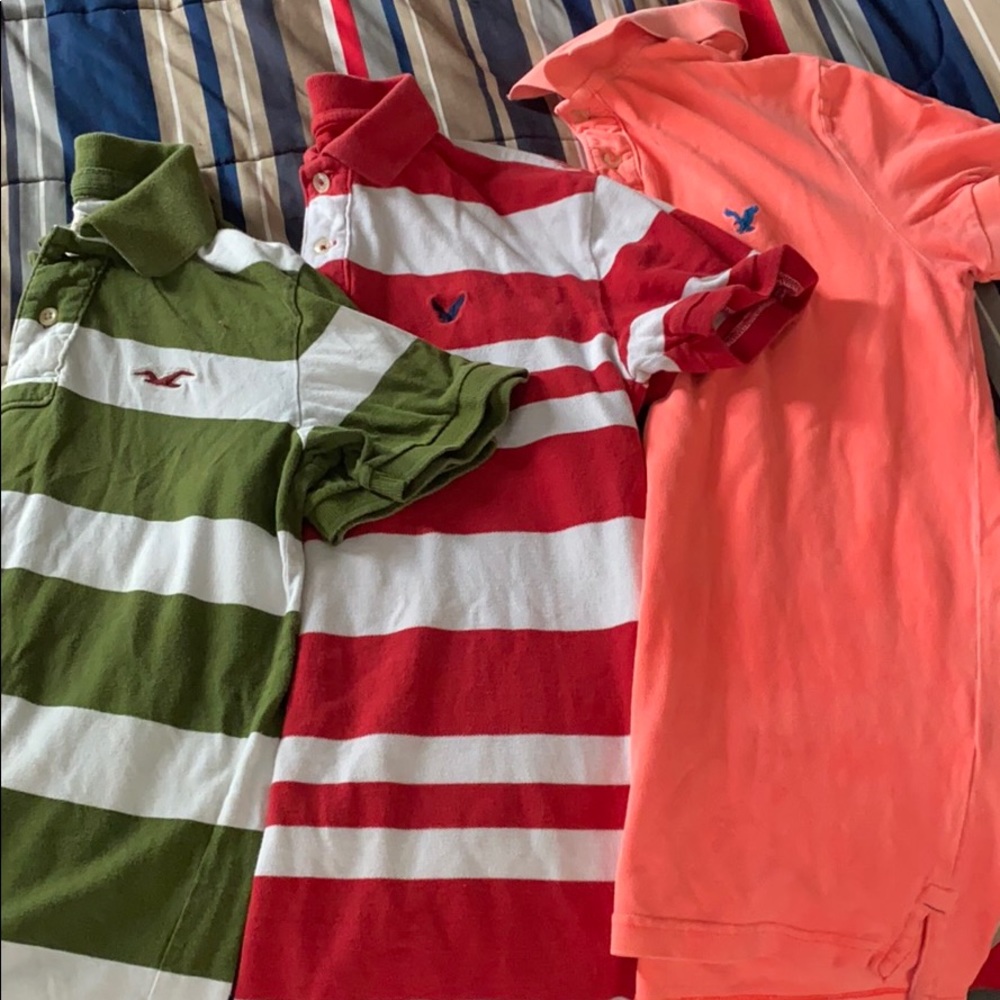 3 American eagle and one hollister all size S